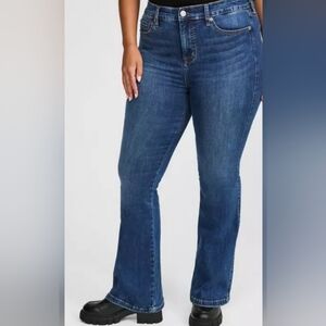 Torrid NWT TRIO Wide Leg High-Waisted Jeans